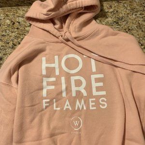 Whitney Simmons Hot Fire Flames Sweater
